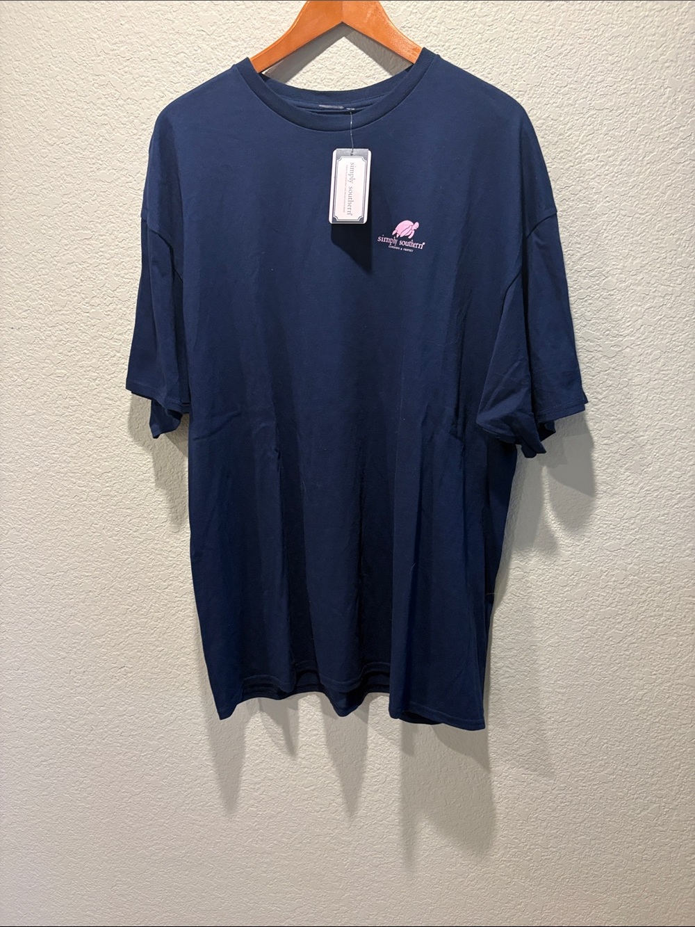 Simply Southern Navy Logo Short-Sleeve Tee